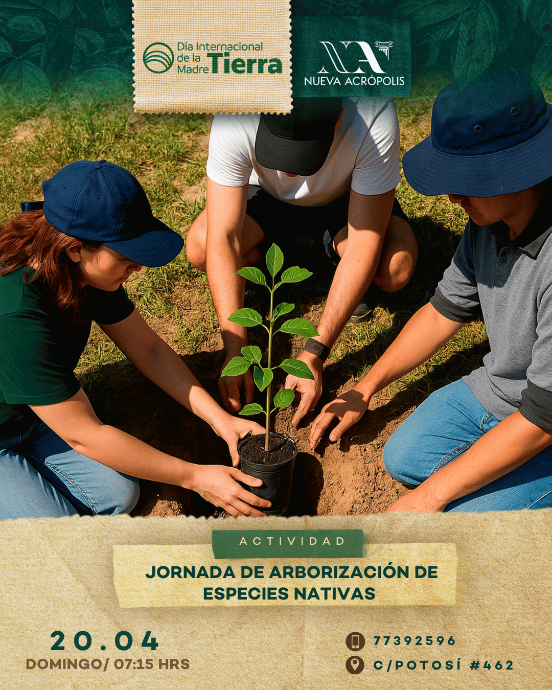 Abril 20 - Jornada de Arborización