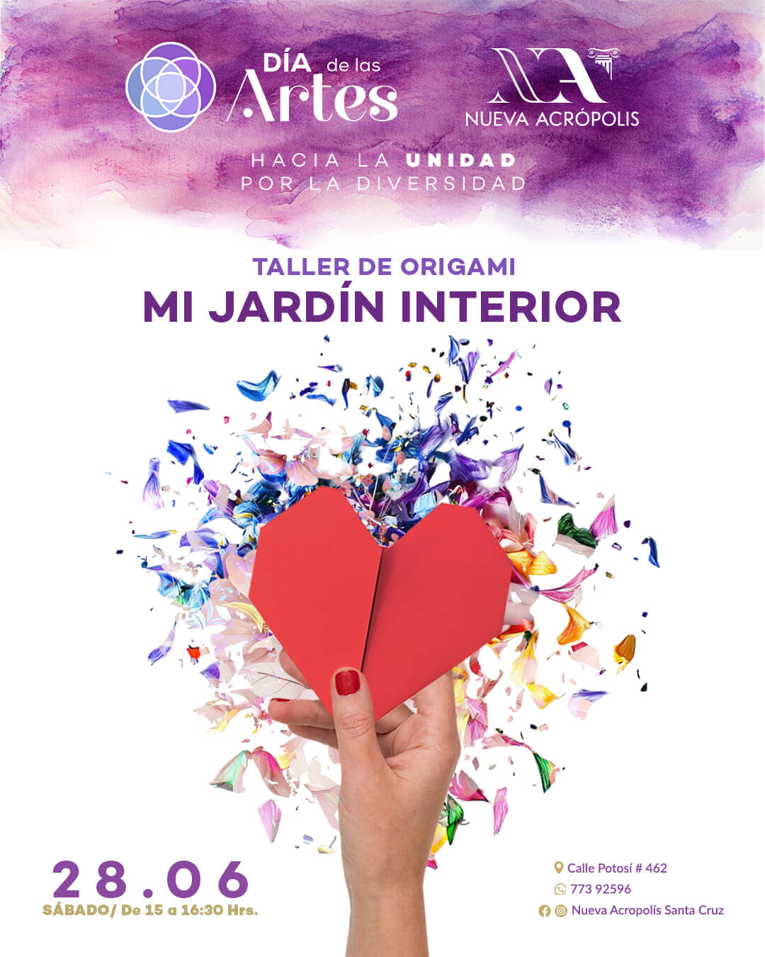Jun 28 - Taller de Origami: Mi Jardín Interior